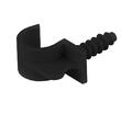 Держатель для труб (клипса) d20мм универс. пластик черн. Ruvinil К01120УЧ - УПС инжиниринг