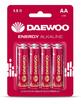 Элемент питания алкалиновый AA/LR6 1.5В Energy Alkaline 2021 BL-8 (уп.8шт) DAEWOO 5031081 - УПС инжиниринг
