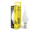 Лампа светодиодная CB35 7Вт свеча на ветру 3000К E14 230В IEK LLE-CB35-7-230-30-E14 - УПС инжиниринг