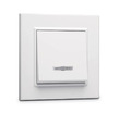 Выключатель 1-кл. СП Karea 10А IP20 с подсветкой бел. Makel 56001021 - УПС инжиниринг