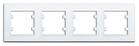 Рамка 4-м Karea горизонт. бел. Makel 56001704 - УПС инжиниринг