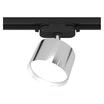 Светильник трековый ARTLINE поворотный 85х85х55мм. GX53 230В алюм. 4кв.м хром. Ritter 59859 0 - УПС инжиниринг