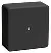 Коробка распаячная ОП 100х100х29 черн. IEK UKO10-100-100-029-K02-E - УПС инжиниринг