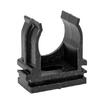 Держатель для труб (клипса) для ручного монтажа d20мм черн. Plast (уп.100шт) EKF derj-z-20s-black - УПС инжиниринг