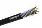 Кабель витая пара U/UTP 4х2х24 AWG кат.5E ССA PE TOKOV Light (м) TOKOV ELECTRIC TKL-C06-U42CCA-5E-305-OD - УПС инжиниринг