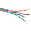 Кабель витая пара неэкранир. U/UTP кат.5E 4 пары нг(А)-LS цвет внешн. оболочки сер. (уп.305м) (кор.) DKC RN5EUUK02GY - УПС инжиниринг