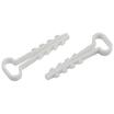 Дюбель-хомут 6-12мм для плоского кабеля NO-225-207 бел. (уп.50шт) Эра Б0066300 - УПС инжиниринг