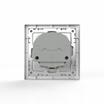 Розетка 1-м СП Pixel с заземл. с 2-мя заряд. устр. USB тип A+A механизм алюм. TOKOV ELECTRIC TKE-PX-R1U2A-C03 - УПС инжиниринг
