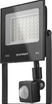 Прожектор светодиодный 90 687 OFL-02-50-6.5K-BL-IP65-LED 50Вт 6500К IP65 4000лм с датчиком движения черн. ОНЛАЙТ 90687 - УПС инжиниринг