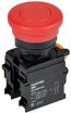 Кнопка "Грибок" d22мм 1НО+1НЗ MASTER без фиксации красн. IEK MI-BG60-11M-3-21-K04 - УПС инжиниринг