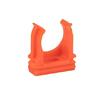 Держатель для труб (клипса) d20мм оранж. (уп.10шт) Plast EKF derj-z-20o - УПС инжиниринг