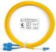 Шнур оптический FOP(d)-9-LC-SC-3m duplex LC-SC 9/125 sm 3м LSZH Cabeus 7354c - УПС инжиниринг