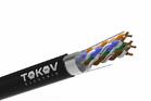 Кабель витая пара F/UTP 4х2х24AWG (0.48мм) кат.5E PE Fluke tested (м) TOKOV ELECTRIC TKE-C05-F/UTP-42-5E-305-OD - УПС инжиниринг