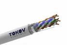 Кабель витая пара SF/UTP 4х2х24AWG(0.52мм) кат.5E PVC indoor Fluke tested 305м (м) PRO TOKOV ELECTRIC TKP-C06-SF/UTP-42-5E-305 - УПС инжиниринг