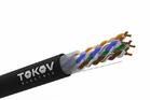Кабель витая пара U/UTP 4х2х24AWG (0.48мм) кат.5E PE Fluke tested (м) TOKOV ELECTRIC TKE-C05-U/UTP-42-5E-305-OD - УПС инжиниринг