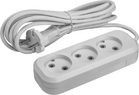 Удлинитель 3х1.5м без заземл. 10А IP20 90506 OPE-S-03-150-X-2х1 ОНЛАЙТ 90506 - УПС инжиниринг