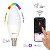 Лампа светодиодная Умная Connect 5Вт свеча RGBW E14 220-240В WIFI EKF slwf-e14-rgbw - УПС инжиниринг