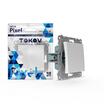 Переключатель 1-кл. СП Pixel IP44 механизм бел. TOKOV ELECTRIC TKE-PX-P1-C01-IP44 - УПС инжиниринг