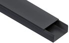 Кабель-канал 80х40 L2000 пластик ЭЛЕКОР черн. IEK EL-KK10-080-040-1-K02 - УПС инжиниринг