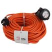 Удлинитель-шнур 1х30м без заземл. 10А IP20 UPx-1-2х1-30m ПВС 2х1 (бухта) Эра Б0046807 - УПС инжиниринг