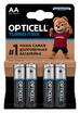 Элемент питания алкалиновый AA/LR6 (блист. 4шт) Turbo Max Opticell 6053003 - УПС инжиниринг