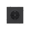 Розетка силовая KANT 2P+E без шторки черн. уголь DKC 7012033 - УПС инжиниринг