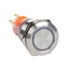 Кнопка S-Pro67 19мм с фикс. с бел. подсветкой 24В PROxima EKF s-pro67-252 - УПС инжиниринг