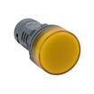 Лампа светосигнальная SB7 d22мм 24В DC желт. моноблочная SE SB7EV08BP - УПС инжиниринг