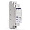 Контактор модульный 18мм 16А 230В АС 2НО PRIZMA TOKOV ELECTRIC TKE-PZ-MC-1-16-230-20 - УПС инжиниринг
