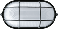 Светильник ЛОН 94 808 NBL-O2-60-E27/BL 1х60Вт E27 IP54 (аналог НПБ 1402 черн. овал с решеткой 60Вт) Navigator 94808 - УПС инжиниринг