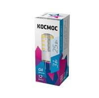 Лампа светодиодная 3Вт 12В G4 4500К КОСМОС LksmLED3wJCG412v45 - УПС инжиниринг