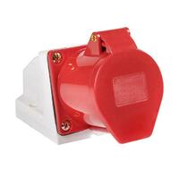Розетка наружн. уст. 32А 380В 3P+РЕ IP44 (124) EKF ps-124-32-380 - УПС инжиниринг