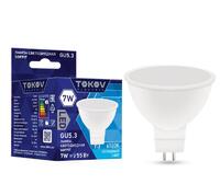 Лампа светодиодная 7Вт Soffit 6500К GU5.3 176-264В TOKOV ELECTRIC TKE-MR16-GU5.3-7-6.5K - УПС инжиниринг