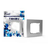 Рамка 1-м Pixel алюм. TOKOV ELECTRIC TKE-PX-RM1-C03 - УПС инжиниринг