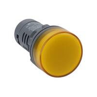 Лампа светосигнальная SB7 d22мм 230В AC желт. моноблочная SE SB7EV08MP - УПС инжиниринг