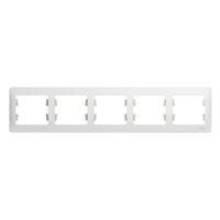 Рамка 5-м Glossa горизонт. бел. SE GSL000105 - УПС инжиниринг