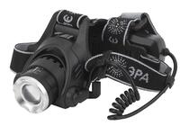 Фонарь аккумуляторный налобный GA-805 CREE 5Вт регулир. фокус литиевый аккум. 2.5А.ч алюм. USB пластик. (кор.) Эра Б0039625 - УПС инжиниринг