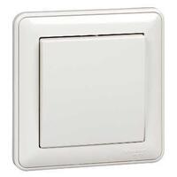 Выключатель 1-кл. СП W59 10А IP20 10AX в сборе бел. SE VS110-154-18 - УПС инжиниринг