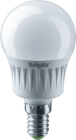 Лампа светодиодная 94 468 NLL-G45-7-230-4K-E14 7Вт шар 4000К нейтр. бел. E14 560лм 176-264В Navigator 94468 - УПС инжиниринг