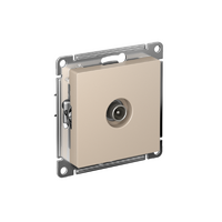 Розетка телевизионная TV AtlasDesign коннектор механизм песочн. SE ATN001293 - УПС инжиниринг