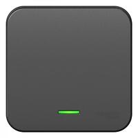 Переключатель проходной 1-кл. ОП Blanca 10А IP20 (сх. 6) 250В с подсветкой с изолир. пластиной антрацит SE BLNVA106116 - УПС инжиниринг