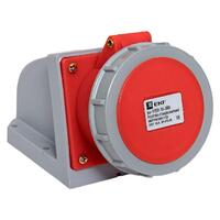 Розетка стационарная наружная 1152 3Р+РЕ+N 16А 380В IP67 PROxima EKF ps-1152-16-380 - УПС инжиниринг