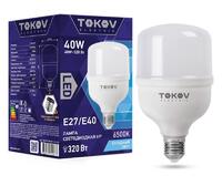 Лампа светодиодная 40Вт HP 6500К Е40/Е27 176-264В TOKOV ELECTRIC TKE-HP-E40/E27-40-6.5K - УПС инжиниринг