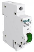Лампа сигнальная ЛС-101 на DIN-рейку 1p зел. LED DEKraft 18004DEK - УПС инжиниринг