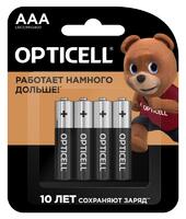 Элемент питания алкалиновый AAA/LR03 (блист. 4шт) Basic Opticell 5051002 - УПС инжиниринг