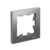 Рамка 1-м AtlasDesign сталь SE ATN000901 - УПС инжиниринг