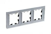Рамка 3-м AtlasDesign Nature стекло алюм. SE ATN320303 - УПС инжиниринг