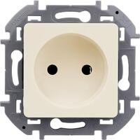 Розетка 1-м СП Inspiria 16А IP20 250В 2P механизм сл. кость Leg 673711 - УПС инжиниринг