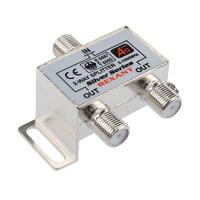 Делитель ТВ "краб" х2+3шт F "BOX" 5-1000 МГц "Silver" Rexant 05-6101 - УПС инжиниринг