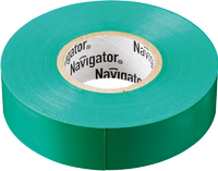 Изолента ПВХ 15мм (рул.10м) зел. NIT-B15-10/G Navigator 71232 - УПС инжиниринг